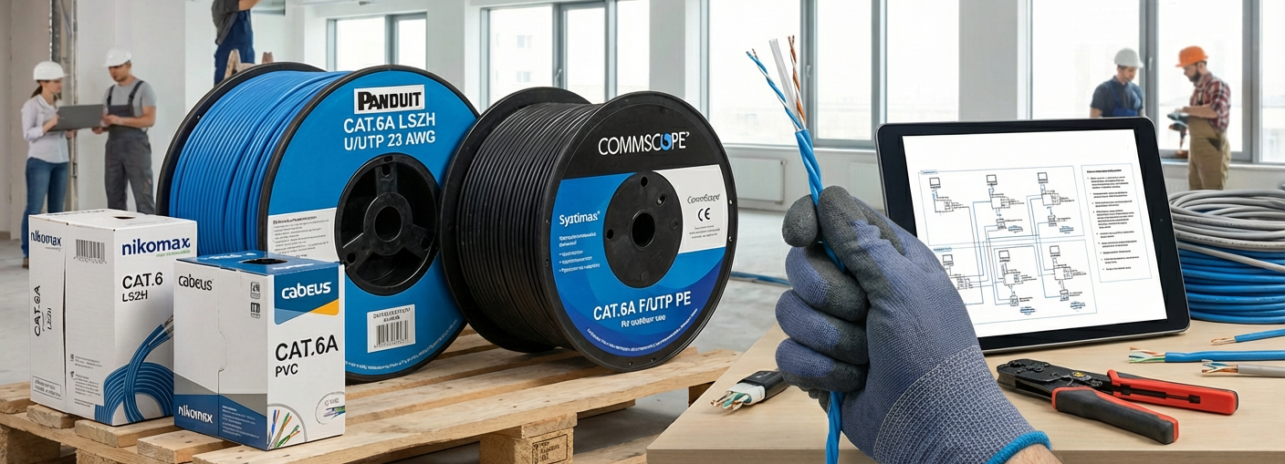 Рекомендации по выбору витой пары