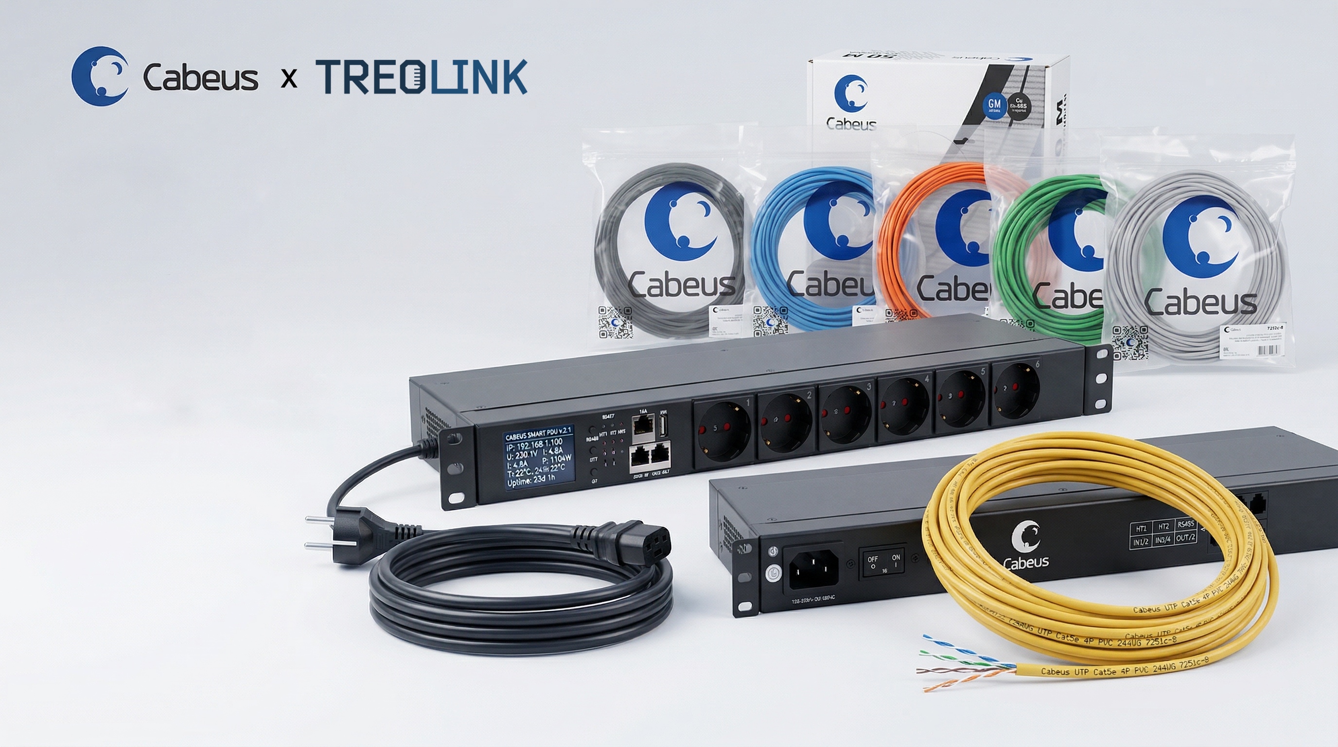 Кабельные и не только новинки от Cabeus