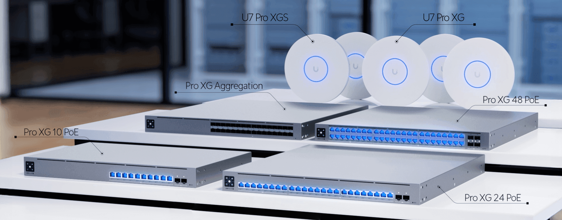 Анонсированы новые точки доступа и коммутаторы UniFi Pro