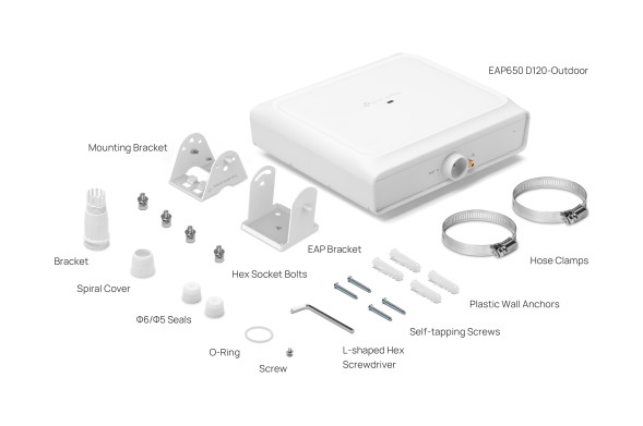 Точка доступа TP-Link Omada EAP650 D120-Outdoor