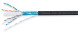 Кабель Cabeus FTP-4P-Cat.6-SOLID-OUT-LSZH-UV-25 (12207c-7) (F/UTP, CAT.6, LSZH, 25 м, черный)