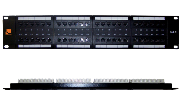 Патч-панель Lanmaster LAN-PPL48U6