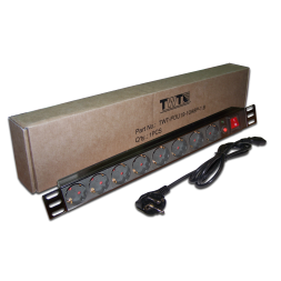 Блок распределения питания Lanmaster TWT-PDU19-10A8P