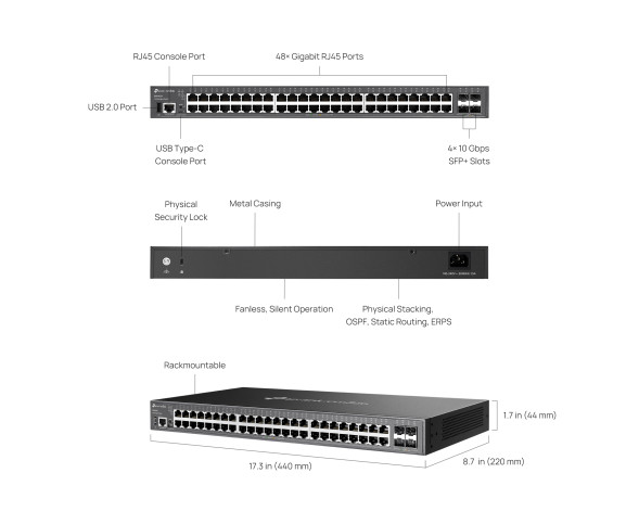 Коммутатор TP-Link Omada SG5452X