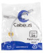 Патч-корд Cabeus PC-FTP-RJ45-Cat.5e-0.5m-LSZH (8869c) (F/UTP, CAT.5E, LSZH, 0.5 м, серый)