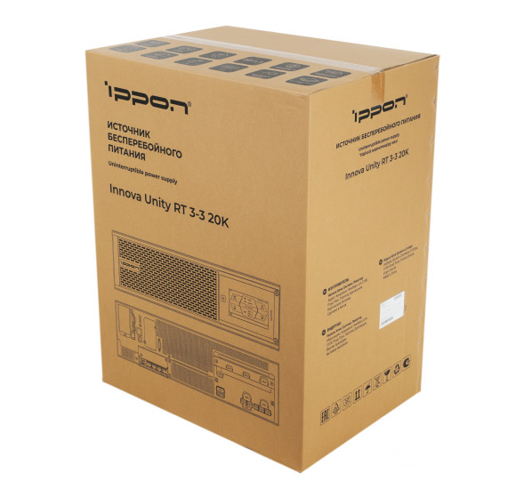 ИБП Ippon Innova Unity RT 3-3 20K (1445985) (online, трехфазный, 20000 Вт)