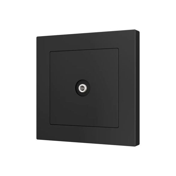 Накладка на аудиорозетку Zennio ZS55 830002705 (Антрацит)