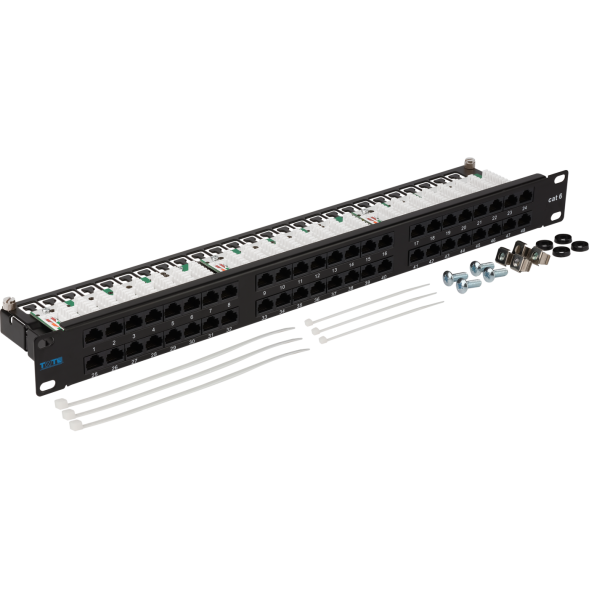 Патч-панель Lanmaster TWT-PP48/1U-U6