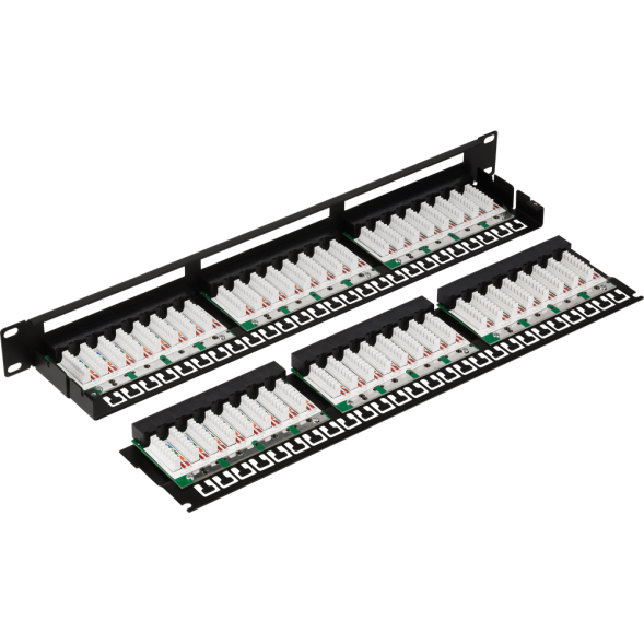 Патч-панель Lanmaster TWT-PP48/1U-U6