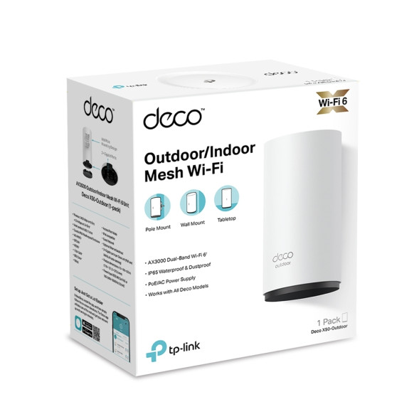 Wi-Fi роутер TP-Link Deco X50-Outdoor 1-Pack
