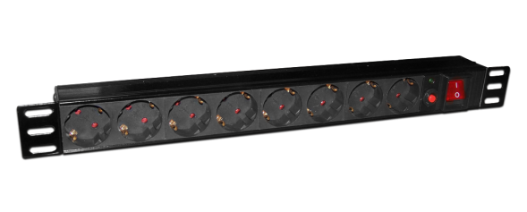 Блок распределения питания Lanmaster TWT-PDU19-10A8P-3.0