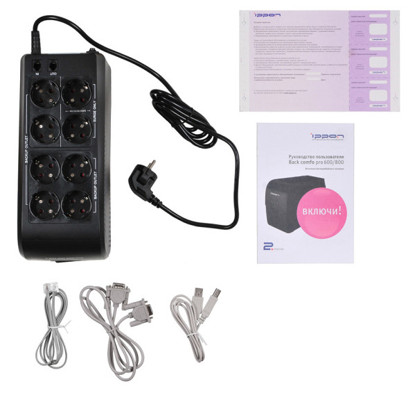 ИБП Ippon Back Comfo Pro 600