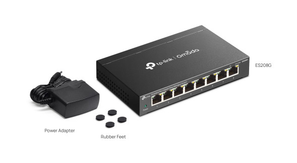 Коммутатор TP-Link Omada ES208G