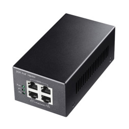 PoE-инжектор Cudy POE220 (2 x RJ45 1G Data, 2 x RJ45 1G PoE + Data)