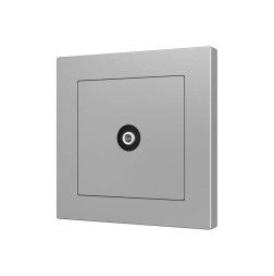 Накладка на аудиорозетку Zennio ZS55 830002706 (Серебро)