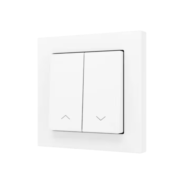 KNX-кнопка Zennio ZS55 ZS552PB4SMW (Матово-белый, Жалюзи)