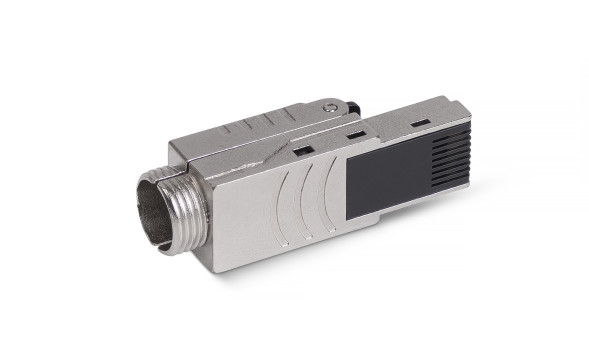 Коннектор Cabeus 8P8C-SH-C6+-TWP (RJ45, CAT.6A, экранированный, под толстую жилу, полевая оконцовка) (8956c)