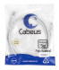 Патч-корд Cabeus PC-UTP-RJ45-Cat.5e-1.5m-WH (7694c) (U/UTP, CAT.5E, PVC, 1.5 м, белый)