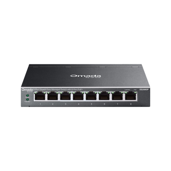 Коммутатор TP-Link Omada ES208GP