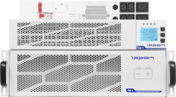 ИБП Ippon Na+ RTA 6K (2049886) (online, однофазный, 6000 Вт)