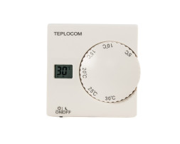 Термостат комнатный Бастион TEPLOCOM TS-2AA/8A (911)