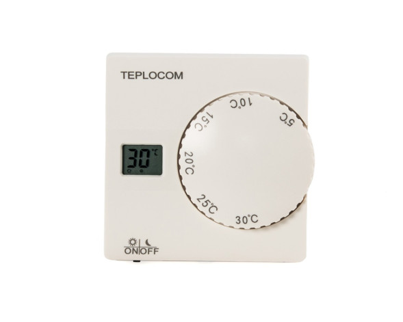 Термостат комнатный Бастион TEPLOCOM TS-2AA/8A (911)