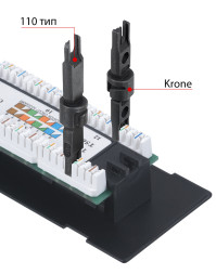 Патч-панель Cabeus PL-12-Cat.5e-WL-Dual (7004c)