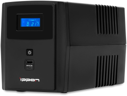 ИБП Ippon Smart Power Pro II Euro 1200 (1029740) (линейно-интерактивный, однофазный, 720 Вт, Tower)