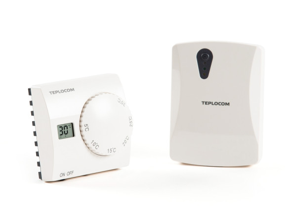 Термостат комнатный Бастион TEPLOCOM TS-2AA/3A RF2 (929)