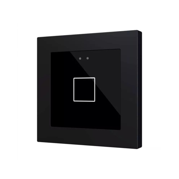Выключатель Zennio Flat RGB 55 X1 (ZVIFR55X1A) (Антрацит)
