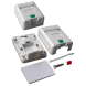 Корпус розетки накладной Lanmaster LAN-SA1/S-WH (1 x Keystone Jack, со шторкой, белый)