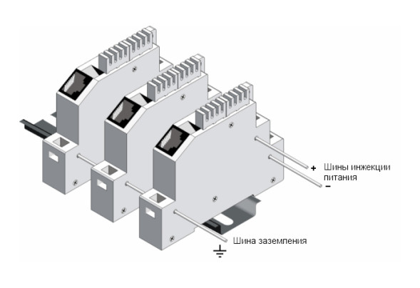 Грозозащита Info-Sys РГ4PoE 1DIN