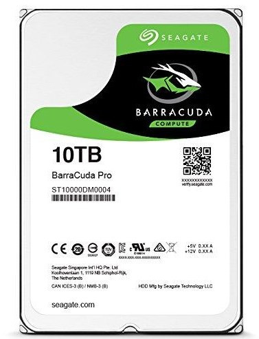 Жесткий диск Seagate Barracuda Pro ST10000DM0004 10 Tb 7200 RPM SATA 3.0