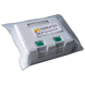 Корпус розетки накладной Lanmaster LAN-SA2/S-WH (2 x Keystone Jack, со шторками, белый)