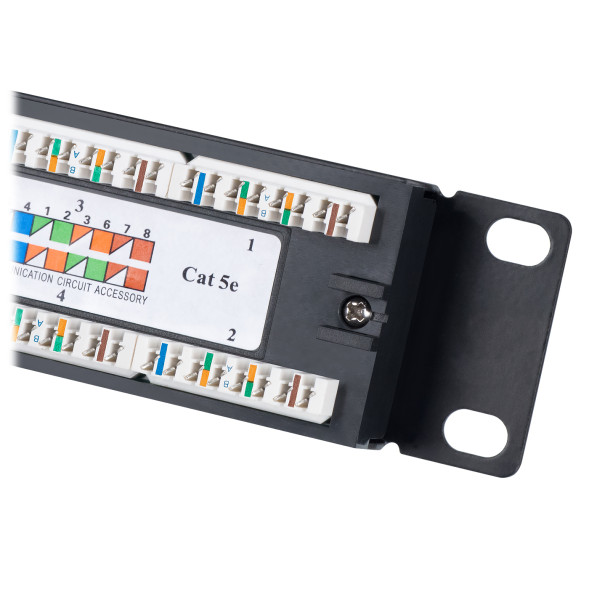 Патч-панель Cabeus PL-24-Cat.5E-Dual (7000c)