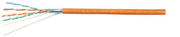 Кабель Cabeus FTP-4P-Cat.5e-SOLID-LSZH-100 (7199c-5) (F/UTP, CAT.5E, LSZH, 100 м, оранжевый)