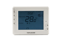 Термостат комнатный Бастион TEPLOCOM TS-PROG-2AA/8A (912)