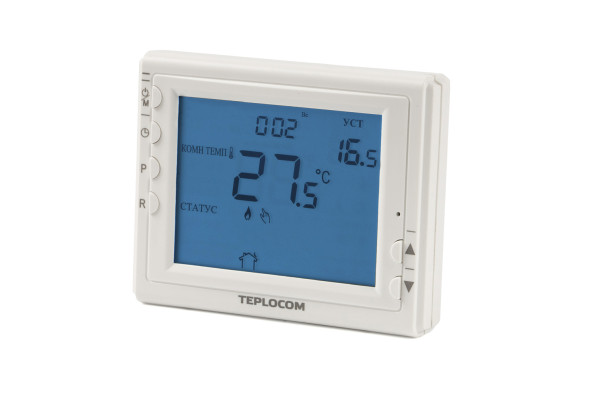 Термостат комнатный Бастион TEPLOCOM TS-PROG-2AA/8A (912)