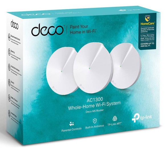 Wi-Fi система TP-Link Deco M5 3-Pack