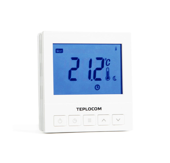 Термостат комнатный Бастион TEPLOCOM TS-PROG-220/3A (913)