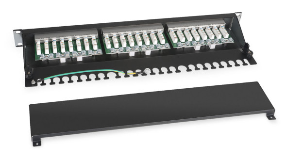 Патч-панель Cabeus PL-24-Cat.6-SH-Dual IDC (7234c)