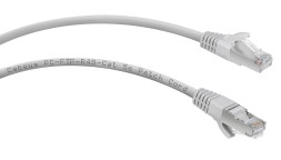 Патч-корд Cabeus PC-FTP-RJ45-Cat.5e-1m (7262c) (F/UTP, CAT.5E, PVC, 1 м, серый)