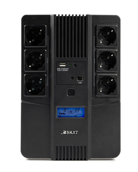 ИБП Бастион SKAT-UPS 800-AID-IN-1x9 (8935) (линейно-интерактивный, однофазный, 480 Вт)