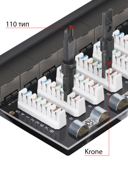 Патч-панель Cabeus PL-24-Cat.6A-SH-Dual (7653c)