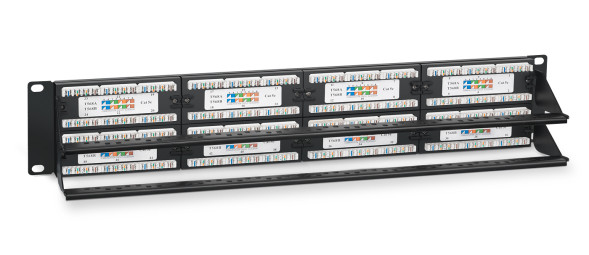 Патч-панель Cabeus PL-48-Cat.5e-Dual (7001c)
