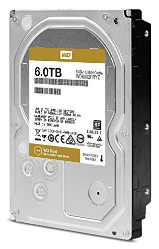 Жесткий диск Western Digital Gold WD6002FRYZ 6 Tb 7200 RPM SATA 3.0