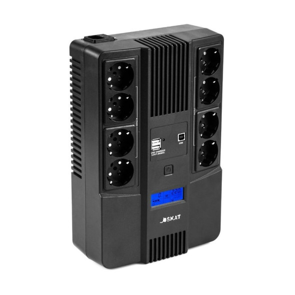 ИБП Бастион SKAT-UPS 1000-AID-IN-1X9-8 (8934) (линейно-интерактивный, однофазный, 600 Вт)