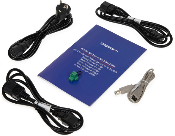 ИБП Ippon Smart Winner II 2000E (1192980) (линейно-интерактивный, однофазный, 1800 Вт)