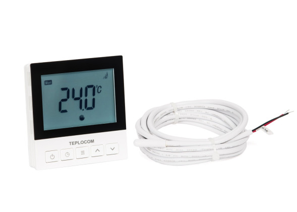 Термостат Бастион TEPLOCOM TSF-PROG-220/16A (921)
