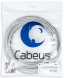 Кабель Cabeus UTP-4P-Cat.5e-SOLID-GY-LIGHT-25 (9995c-7) (U/UTP, CAT.5E, PVC, 25 м, серый)
